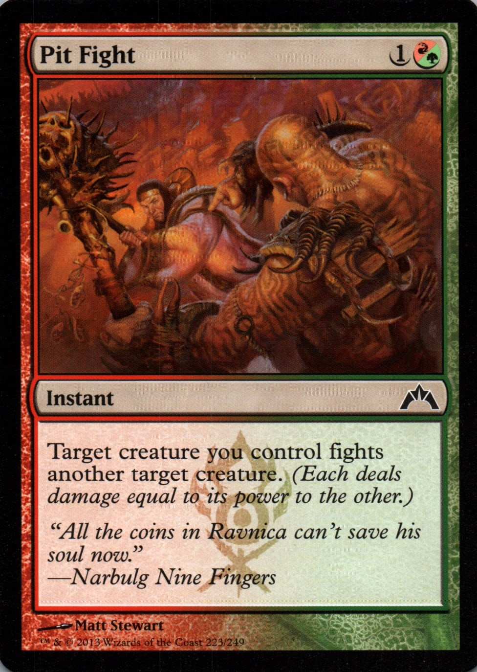 Pit Fight - Gatecrash - 223 - Front