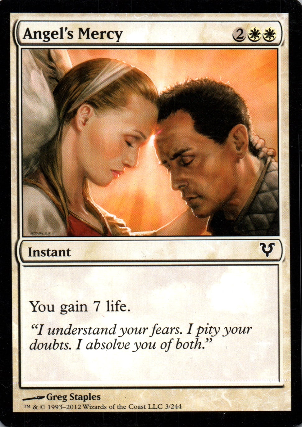 Angel's Mercy - Avacyn Restored - 3 - Front