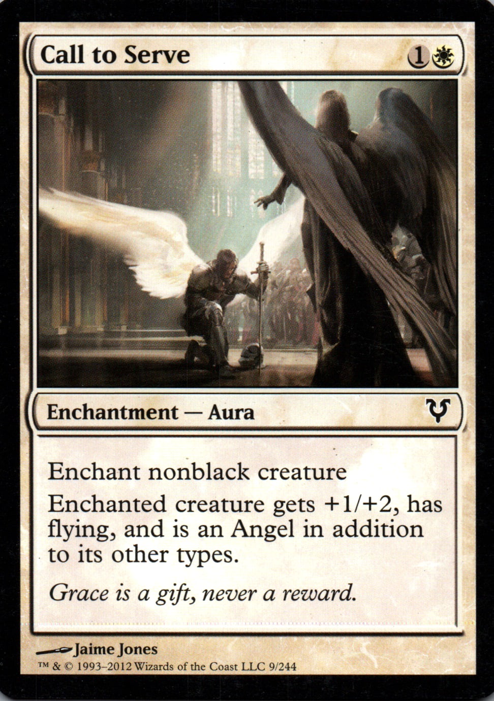 Call to Serve - Avacyn Restored - 9 - Front