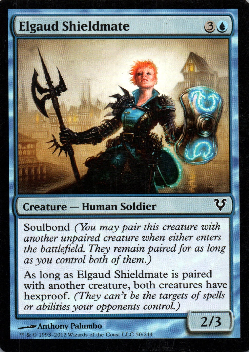 Elgaud Shieldmate - Avacyn Restored - 50 - Front