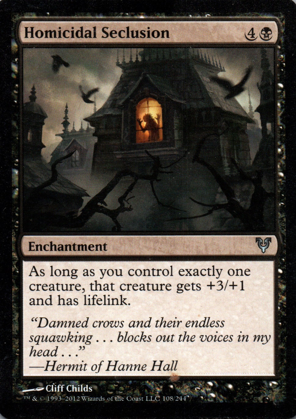 Homicidal Seclusion - Avacyn Restored - 108 - Front