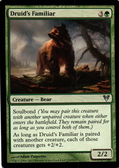 Druid's Familiar - Avacyn Restored - 175 - Front