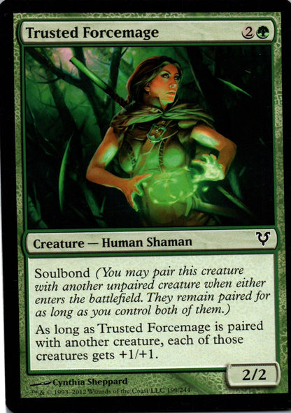 Trusted Forcemage - Avacyn Restored - 199 - Front