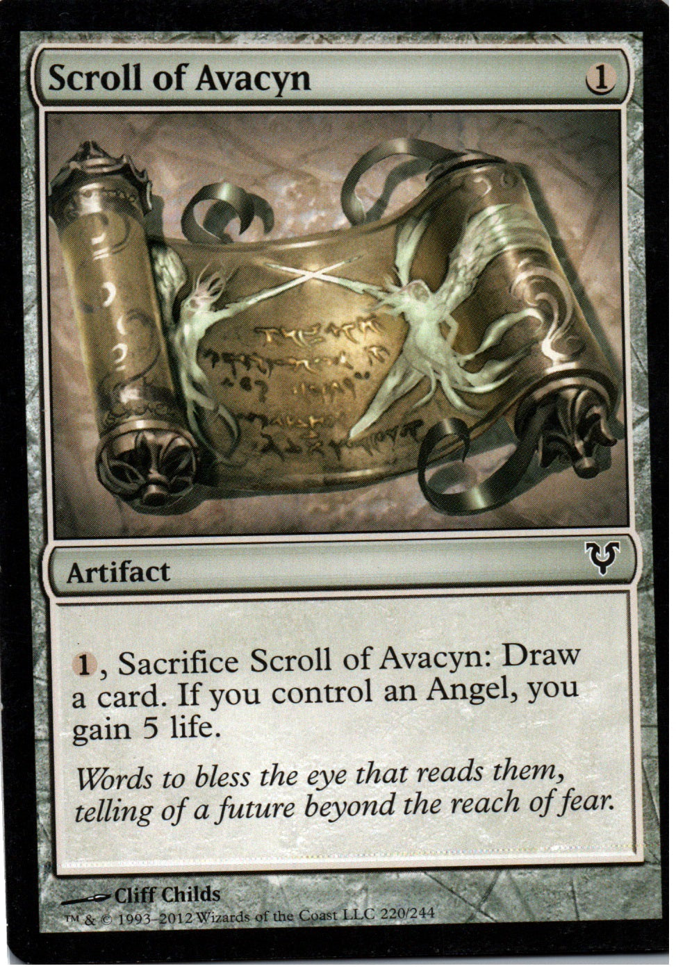 Scroll of Avacyn