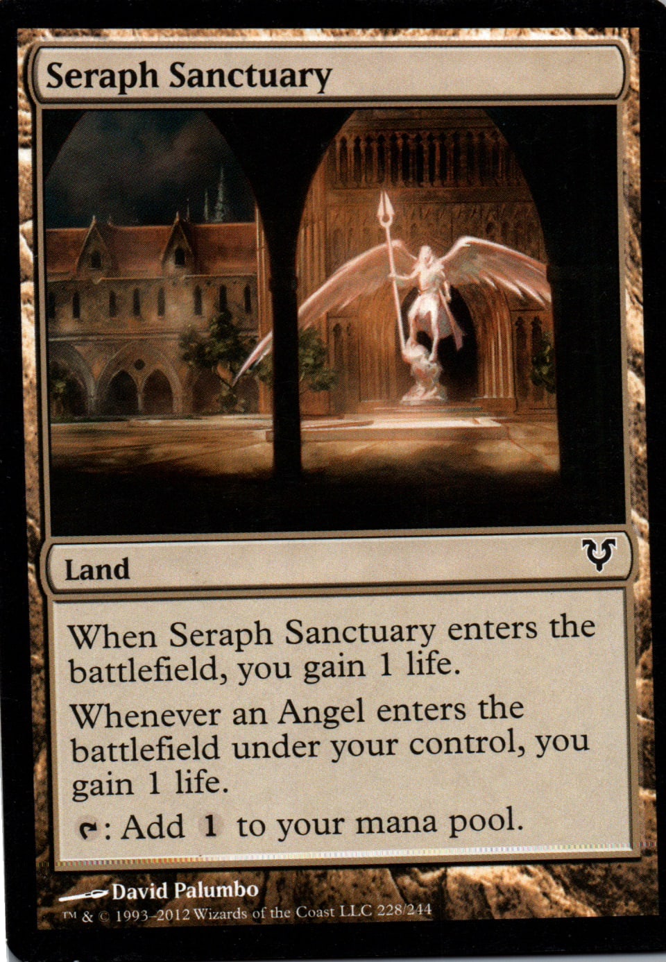 Seraph Sanctuary - Avacyn Restored - 228 - Front