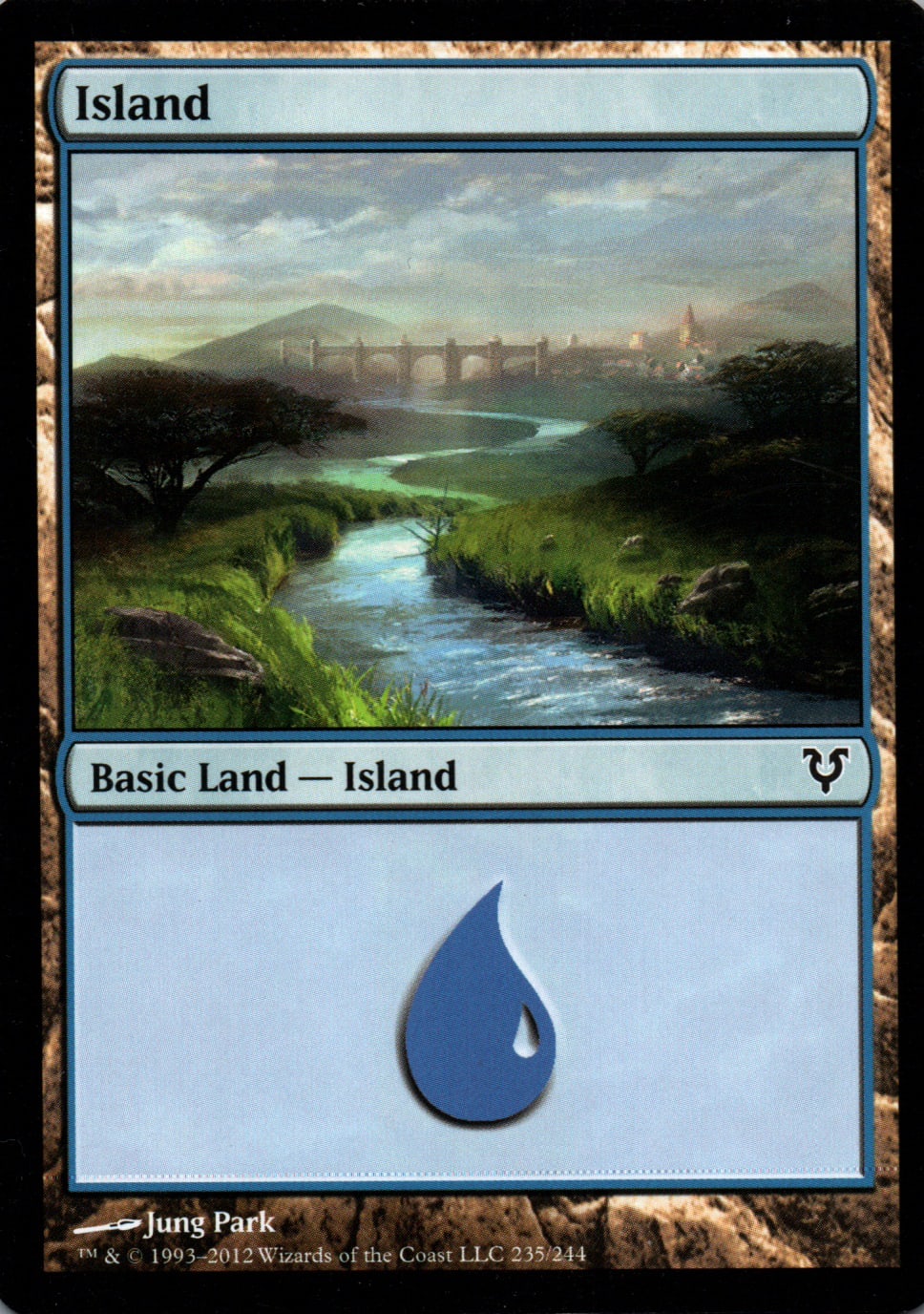 Island - Avacyn Restored - 235 - Front