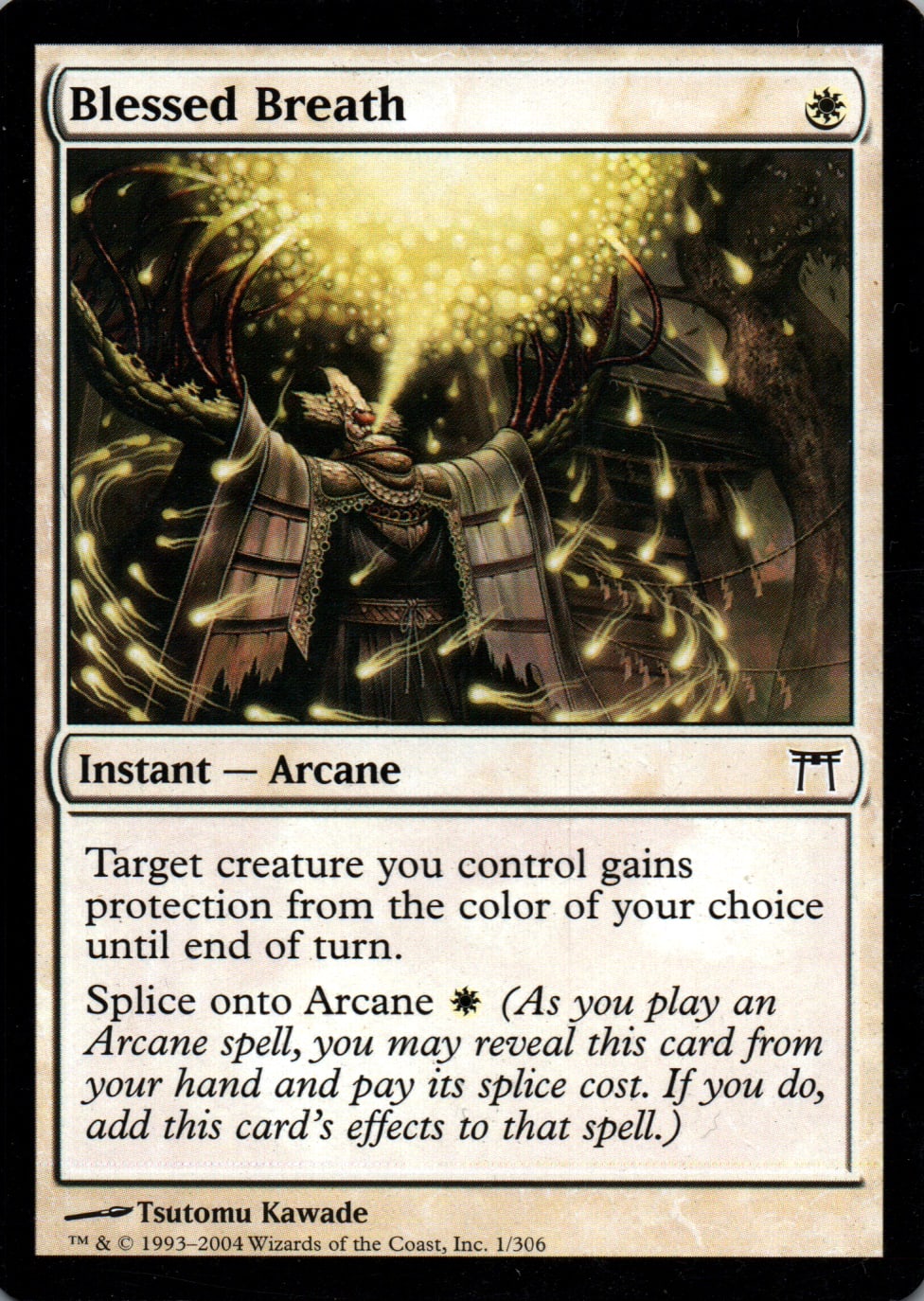 Blessed Breath - Champions of Kamigawa - 1 - Front