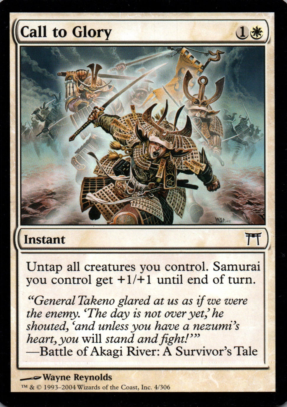 Call to Glory - Champions of Kamigawa - 4 - Front