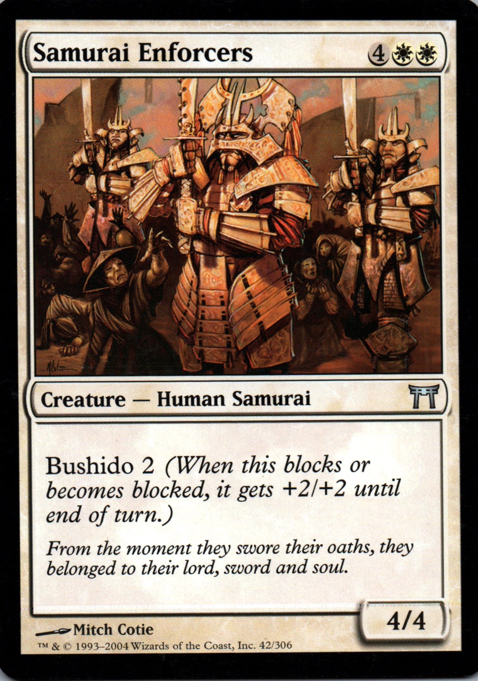 Samurai Enforcers - Champions of Kamigawa - 42 - Front