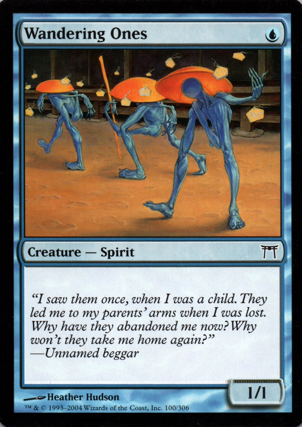 Wandering Ones - Champions of Kamigawa - 100 - Front