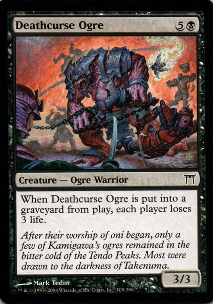 Deathcurse Ogre - Champions of Kamigawa - 109 - Front