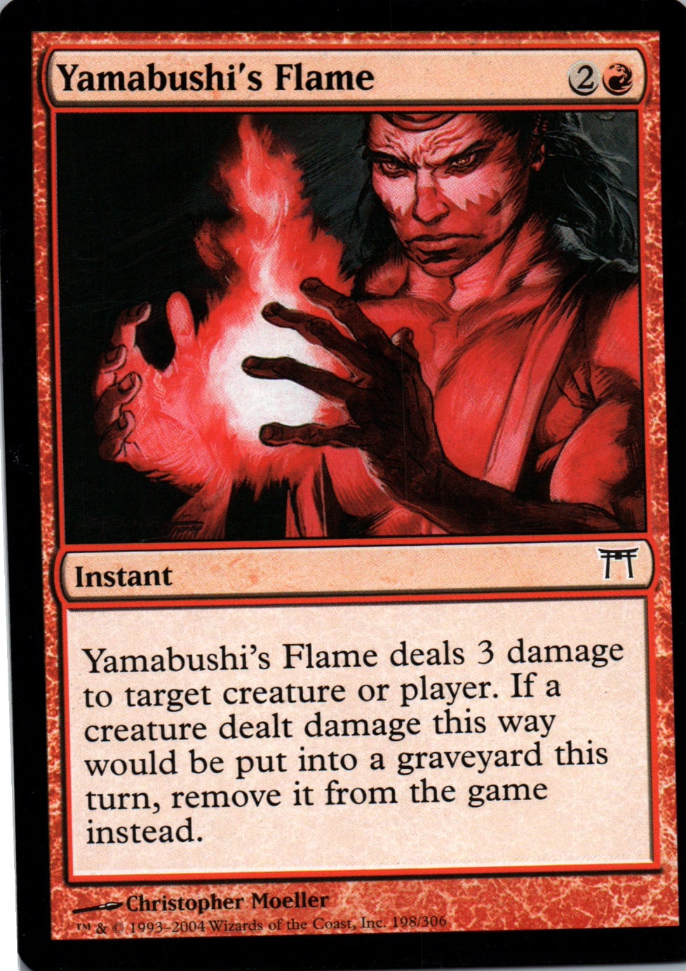 Yamabushi's Flame - Champions of Kamigawa - 198 - Front