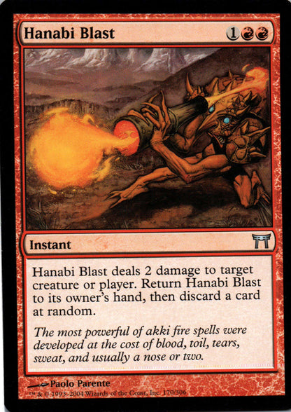 Hanabi Blast - Champions of Kamigawa - 170 - Front