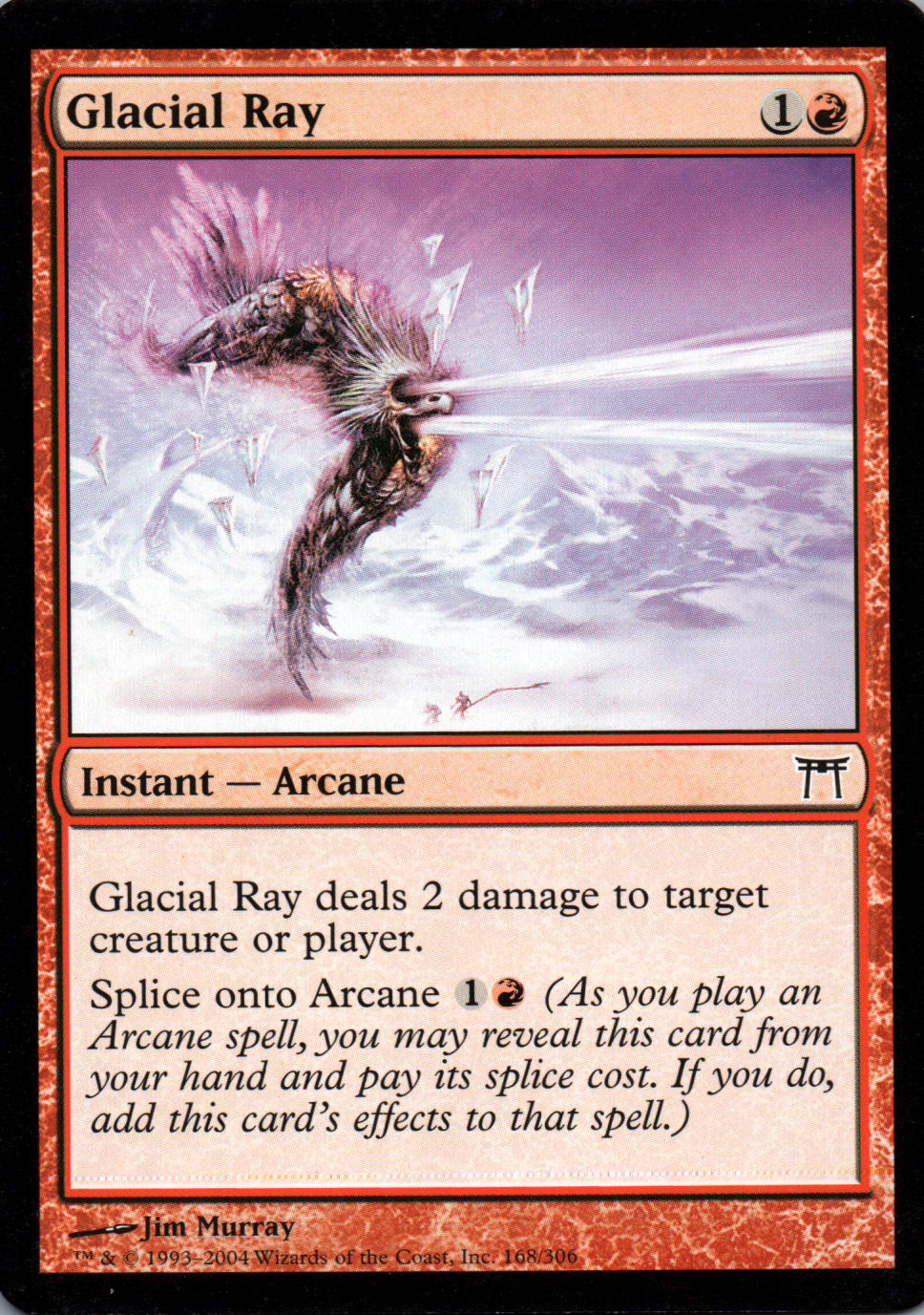 Glacial Ray - Champions of Kamigawa - 168 - Front