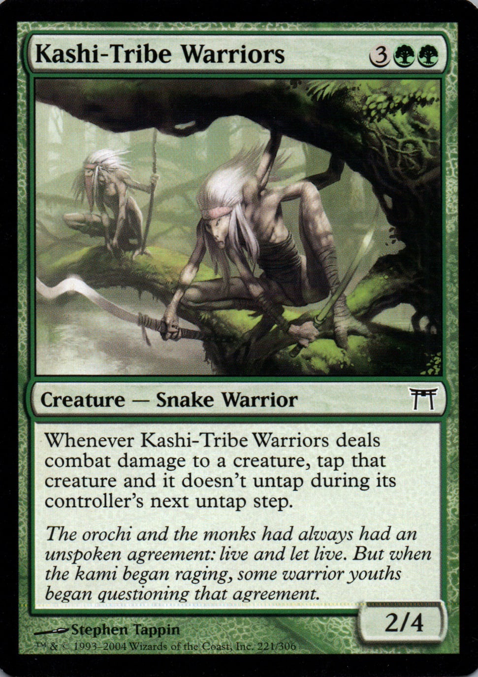 Kashi-Tribe Warriors - Champions of Kamigawa - 221 - Front