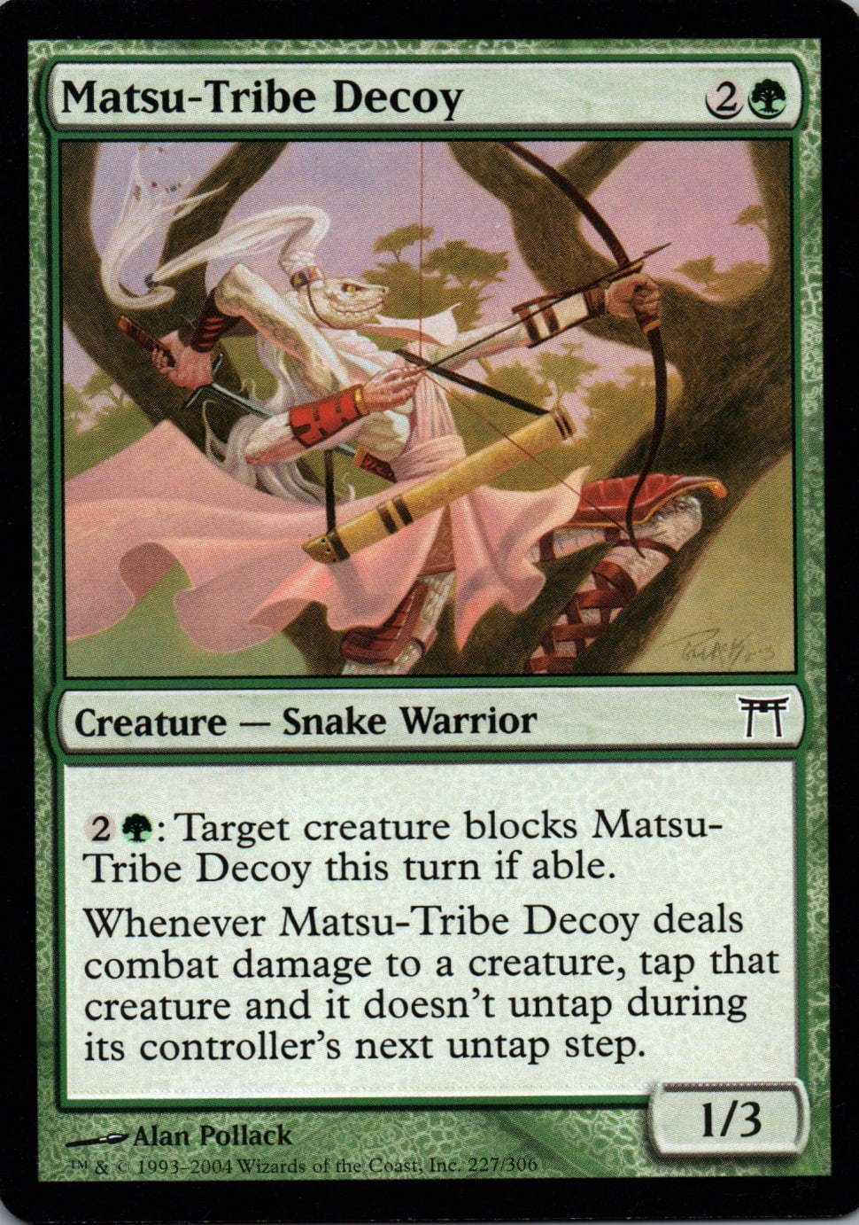 Matsu-Tribe Decoy - Champions of Kamigawa - 227 - Front