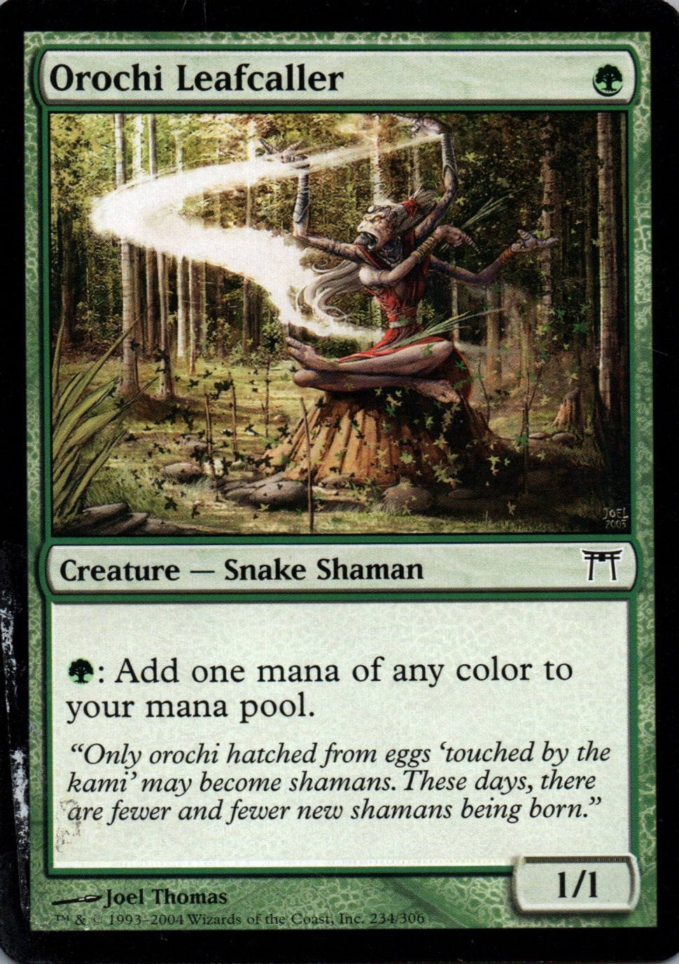 Orochi Leafcaller - Champions of Kamigawa - 234 - Front
