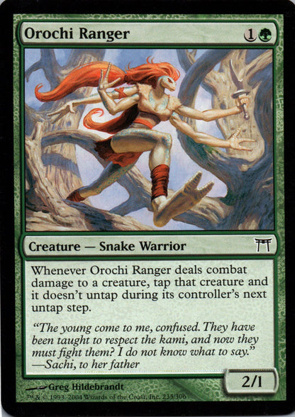 Orochi Ranger - Champions of Kamigawa - 235 - Front