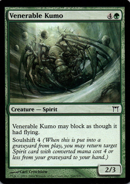 Venerable Kumo - Champions of Kamigawa - 248 - Front