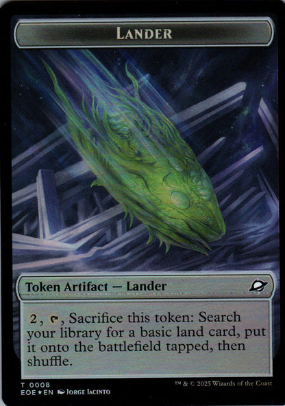 Human Soldier - Edge of Eternities Tokens - 2 - Back