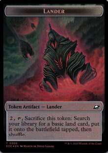 Lander - Edge of Eternities Tokens - 6 - Front