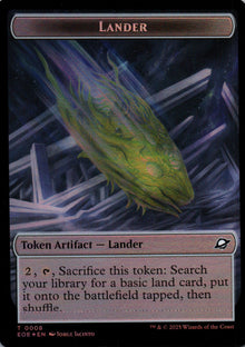 Lander - Edge of Eternities Tokens - 8 - Front