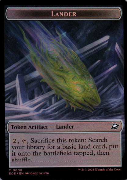 Lander - Edge of Eternities Tokens - 8 - Front