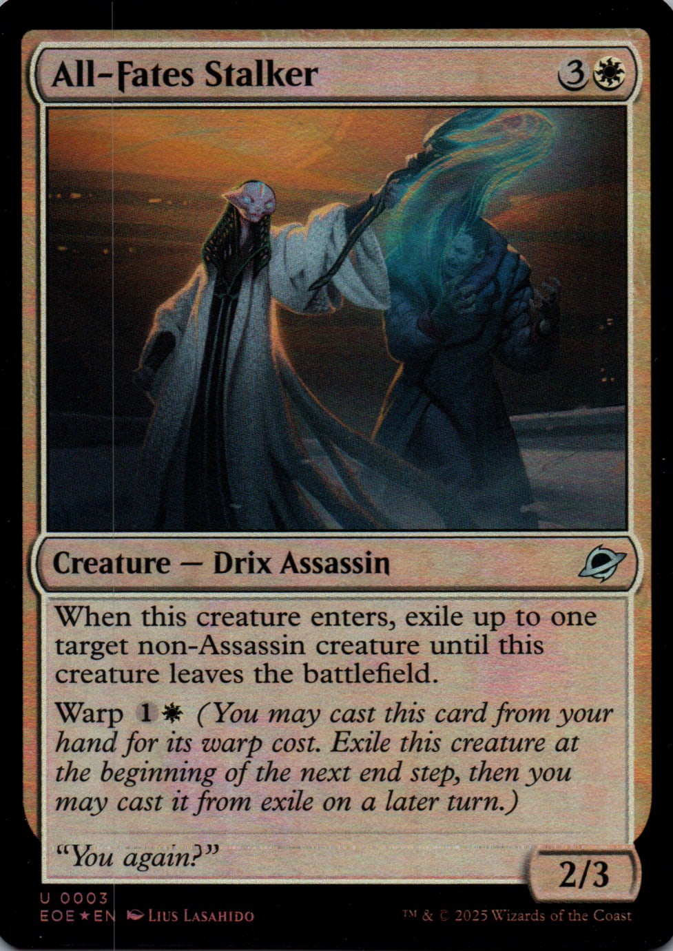 All-Fates Stalker - Edge of Eternities - 3 - Front