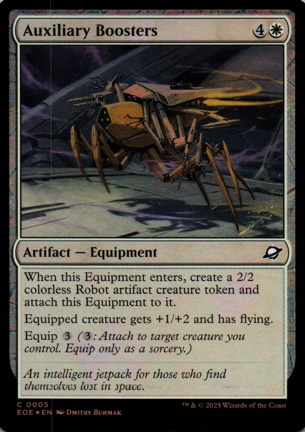 Auxiliary Boosters - Edge of Eternities - 5 - Front