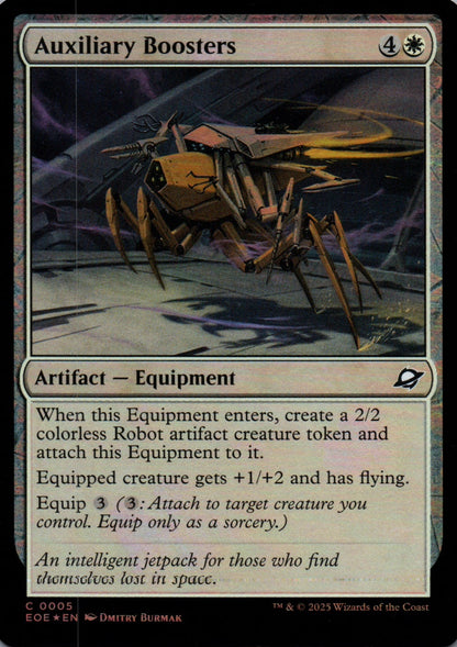 Auxiliary Boosters - Edge of Eternities - 5 - Front