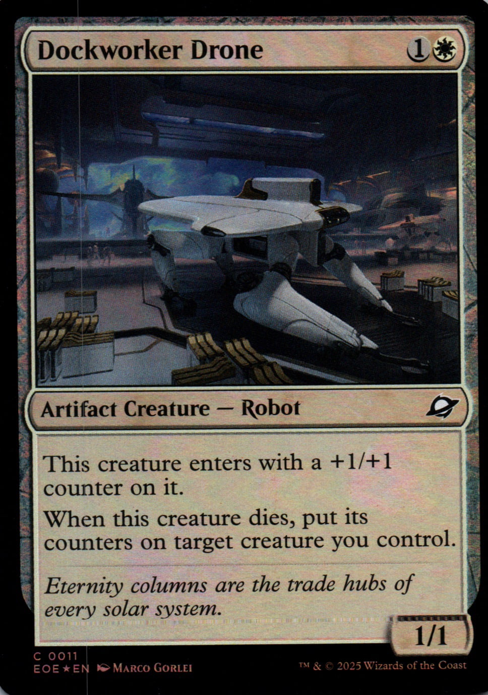 Dockworker Drone - Edge of Eternities - 11 - Front