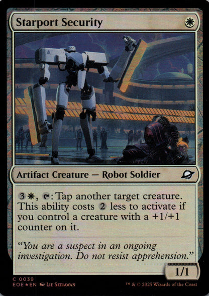 Starport Security - Edge of Eternities - 39 - Front