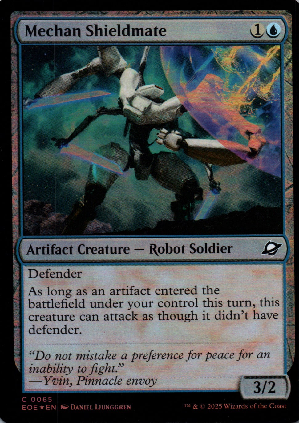 Mechan Shieldmate - Edge of Eternities - 65 - Front