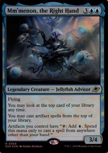 Mm'menon, the Right Hand - Edge of Eternities - 68 - Front