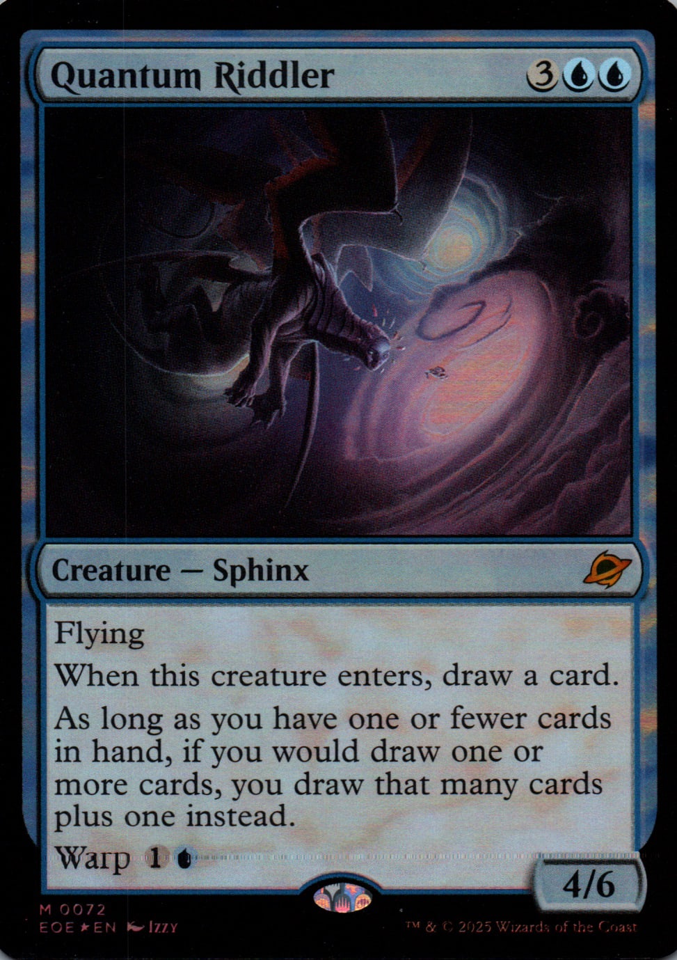 Quantum Riddler - Edge of Eternities - 72 - Front