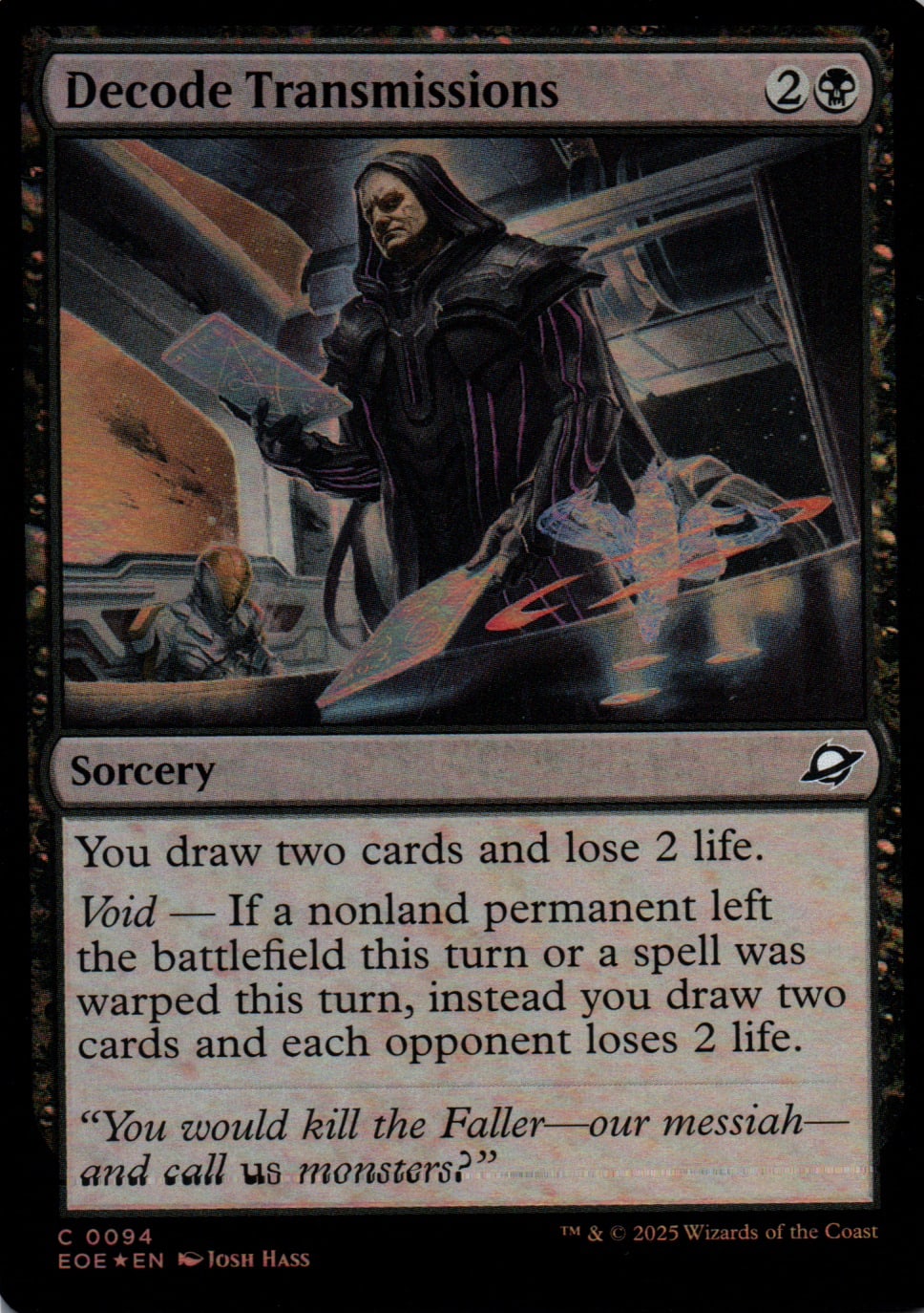 Decode Transmissions - Edge of Eternities - 94 - Front