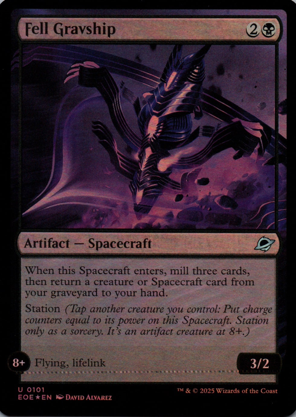 Fell Gravship - Edge of Eternities - 101 - Front