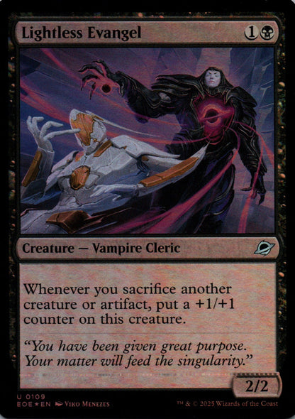 Lightless Evangel - Edge of Eternities - 109 - Front