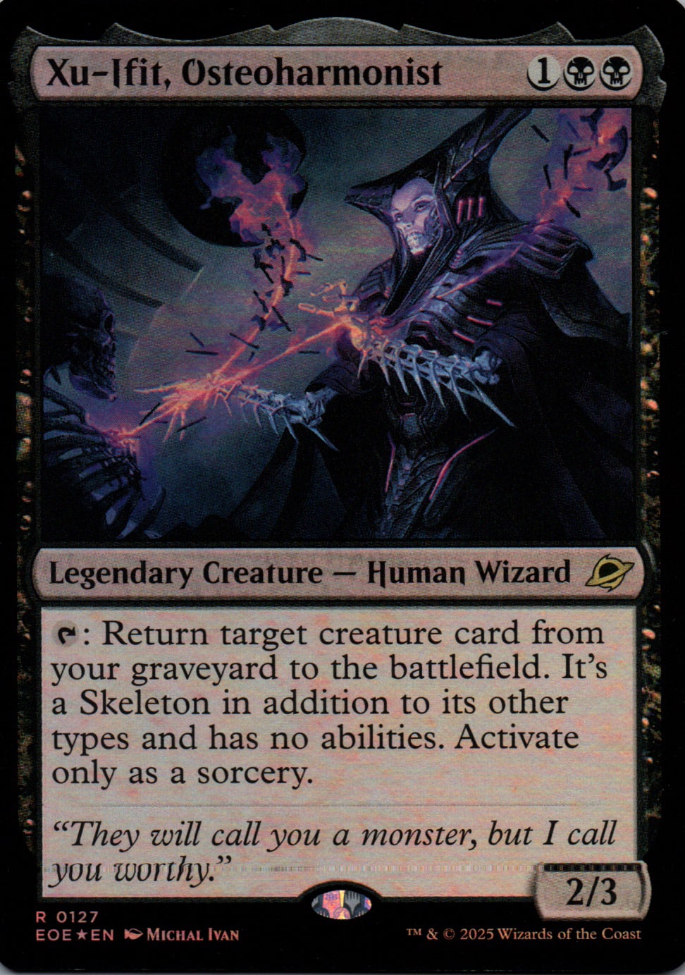 Xu-Ifit, Osteoharmonist - Edge of Eternities - 127 - Front