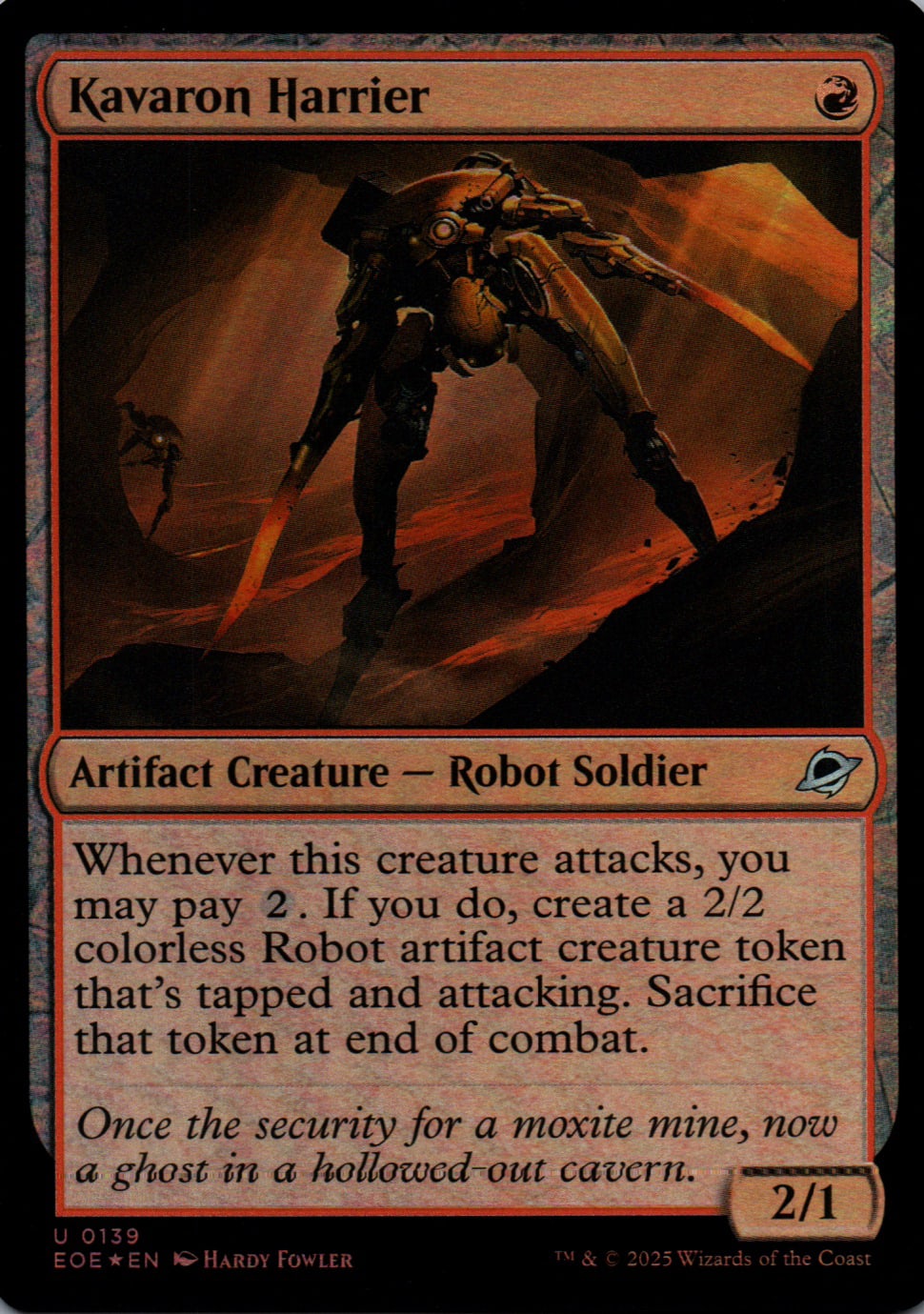 Kavaron Harrier - Edge of Eternities - 139 - Front