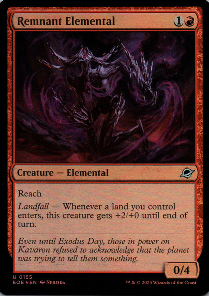 Remnant Elemental - Edge of Eternities - 155 - Front