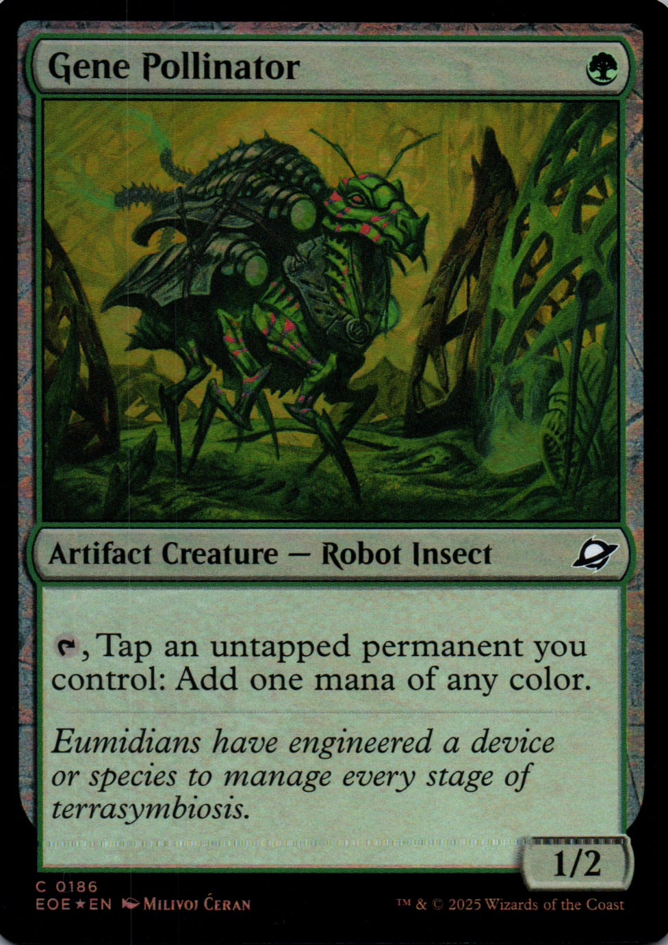 Gene Pollinator - Edge of Eternities - 186 - Front