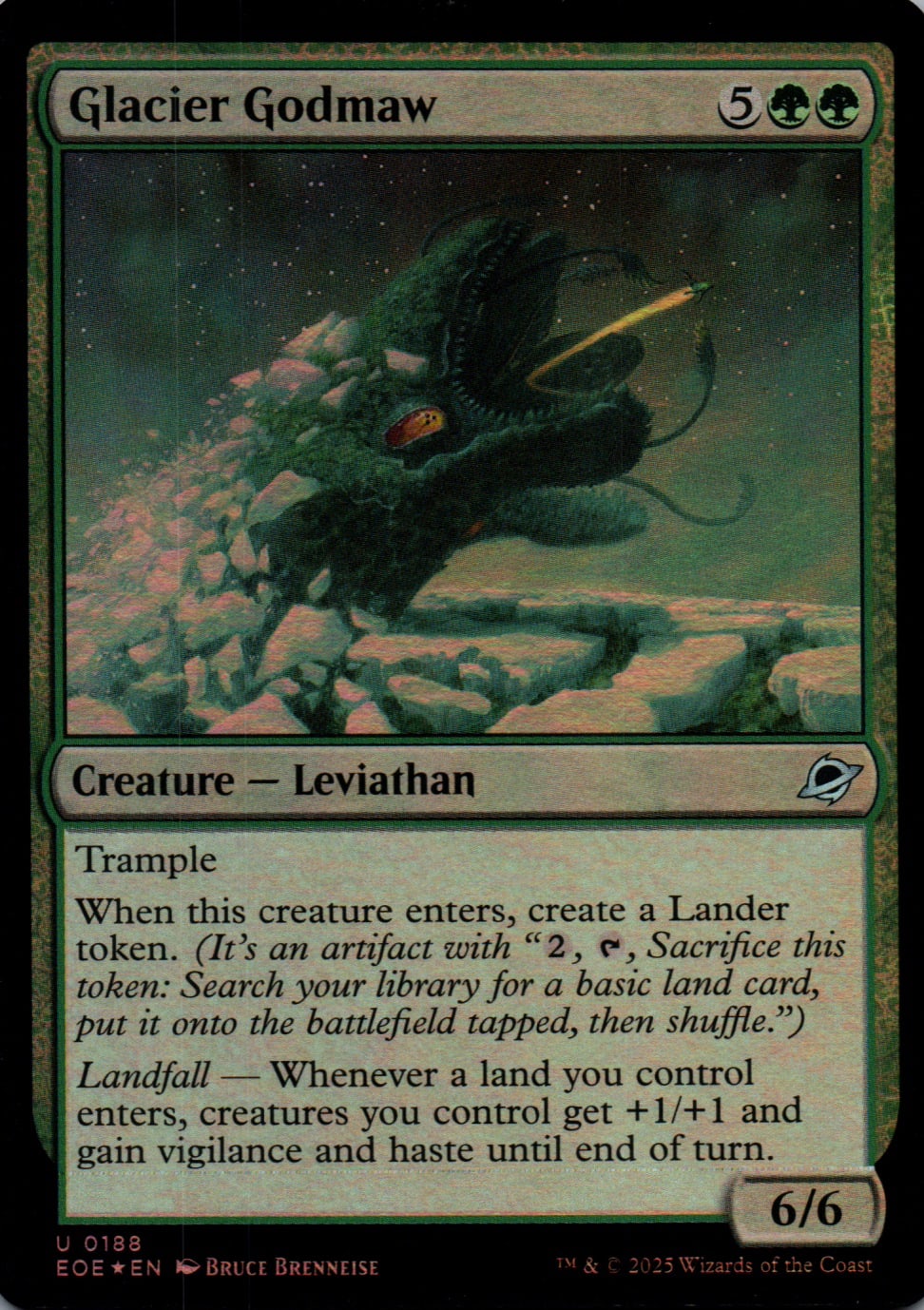 Glacier Godmaw - Edge of Eternities - 188 - Front