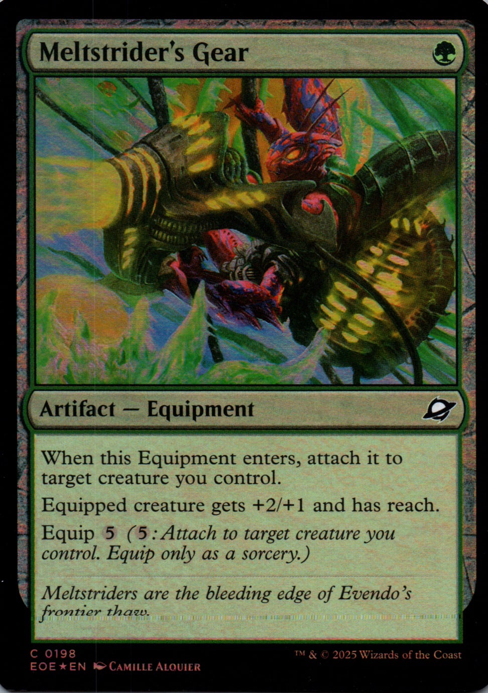Meltstrider's Gear - Edge of Eternities - 198 - Front