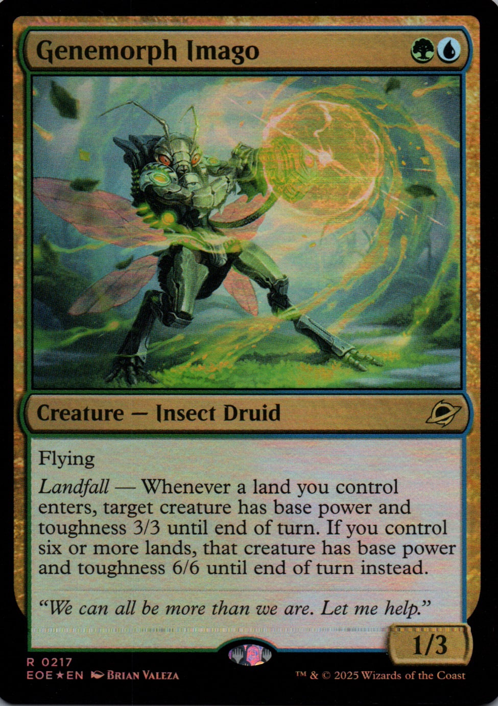 Genemorph Imago - Edge of Eternities - 217 - Front