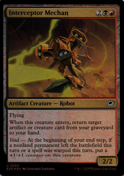 Interceptor Mechan - Edge of Eternities - 220 - Front