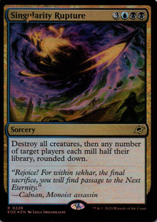 Singularity Rupture - Edge of Eternities - 228 - Front