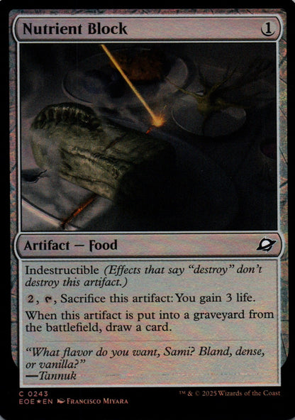 Nutrient Block - Edge of Eternities - 243 - Front
