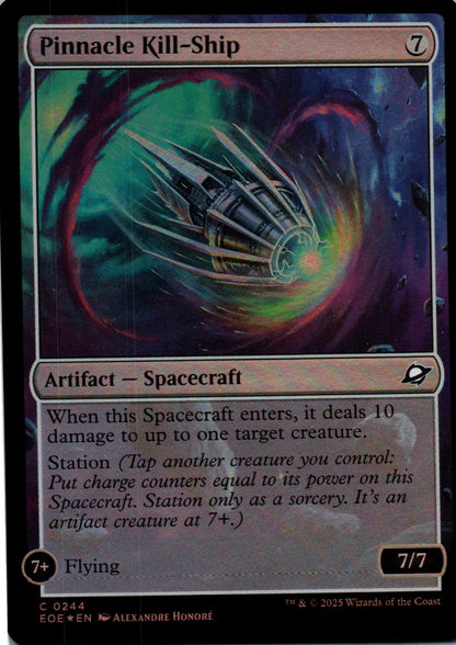 Pinnacle Kill-Ship - Edge of Eternities - 244 - Front