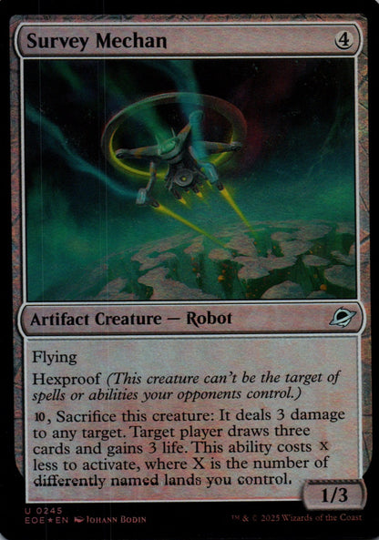 Survey Mechan - Edge of Eternities - 245 - Front